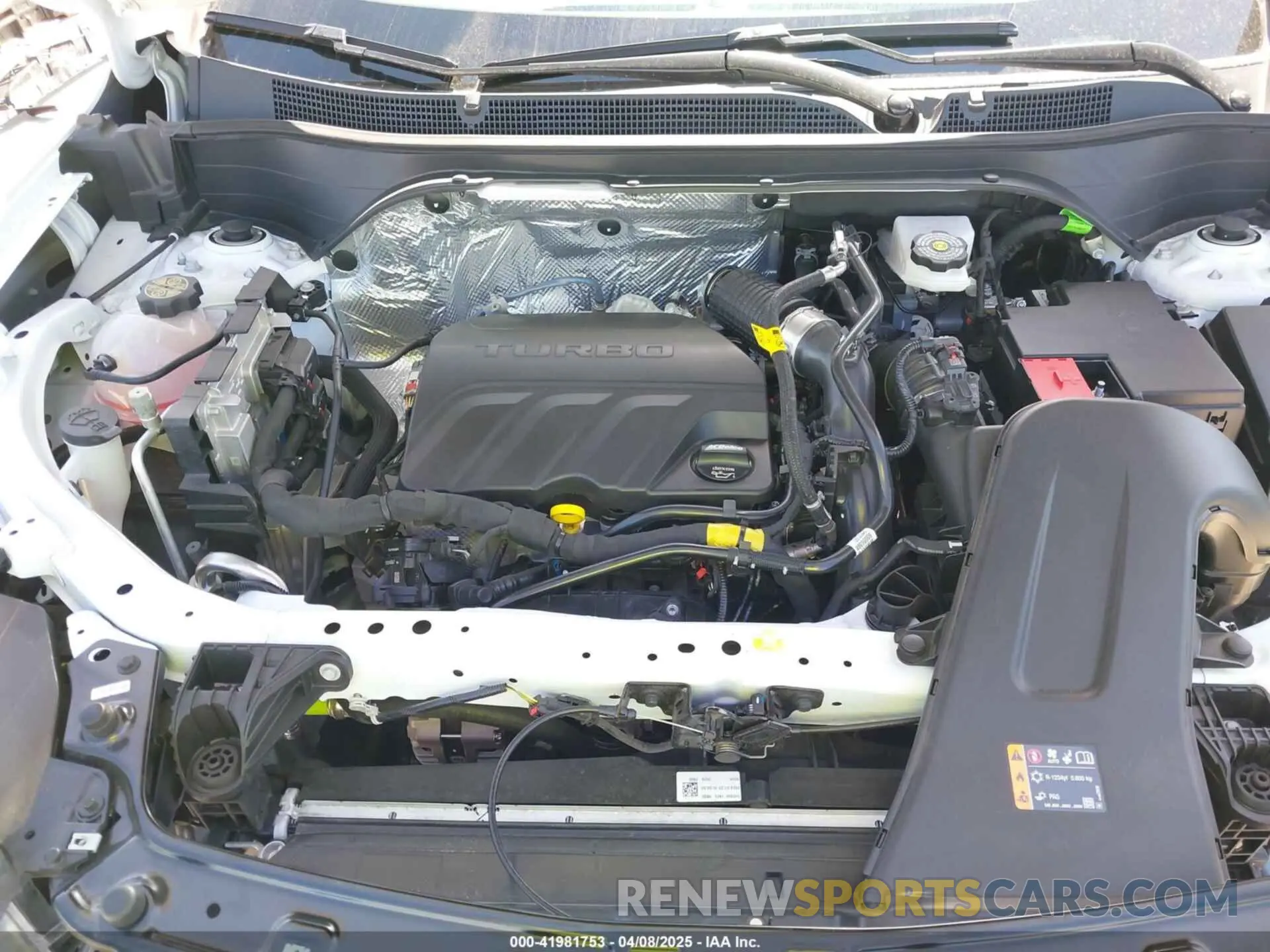 10 fotografías del automóvil dañado KL77LKEP4SC104061 CHEVROLET TRAX 2025