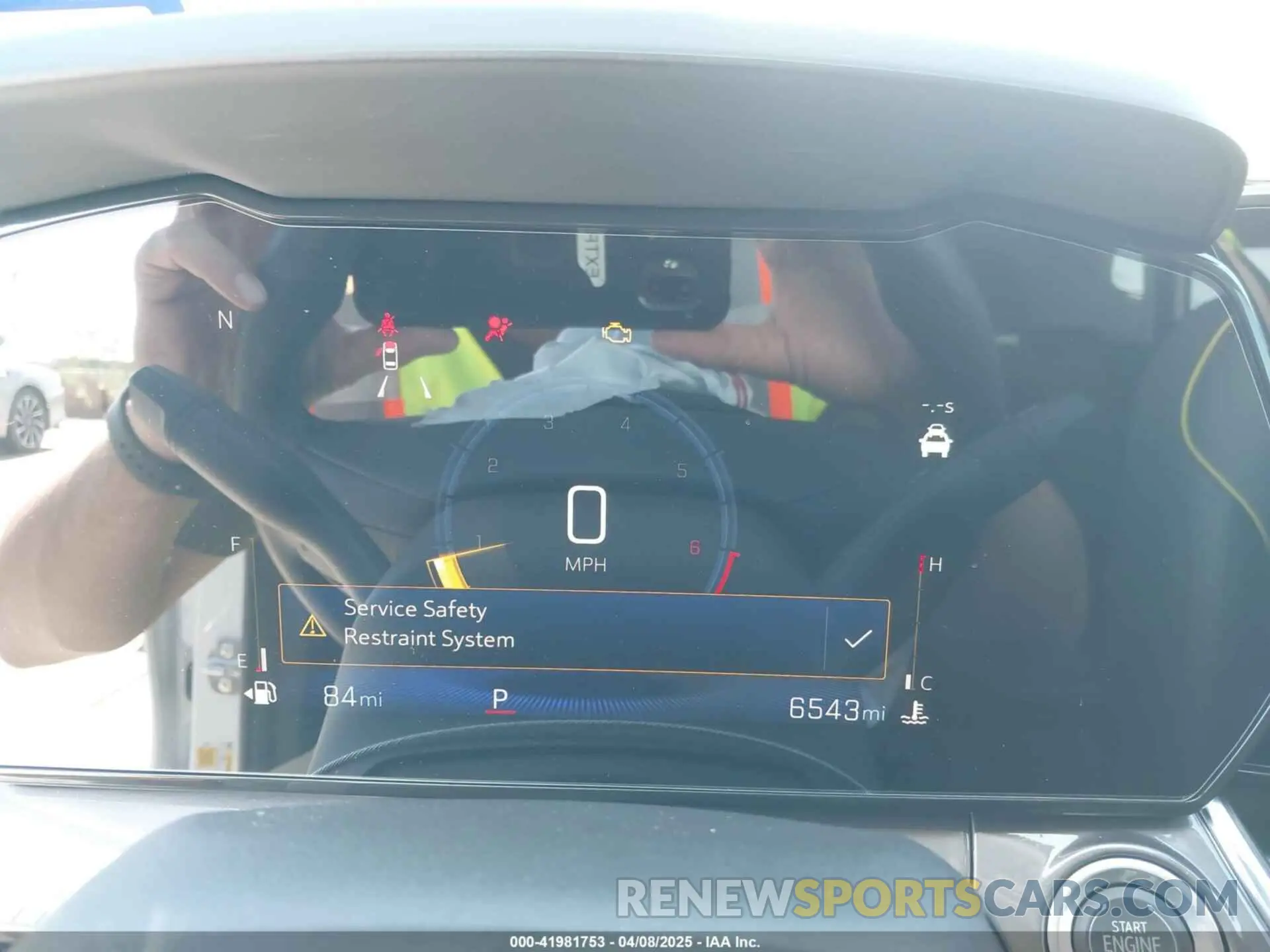 7 fotografías del automóvil dañado KL77LKEP4SC104061 CHEVROLET TRAX 2025