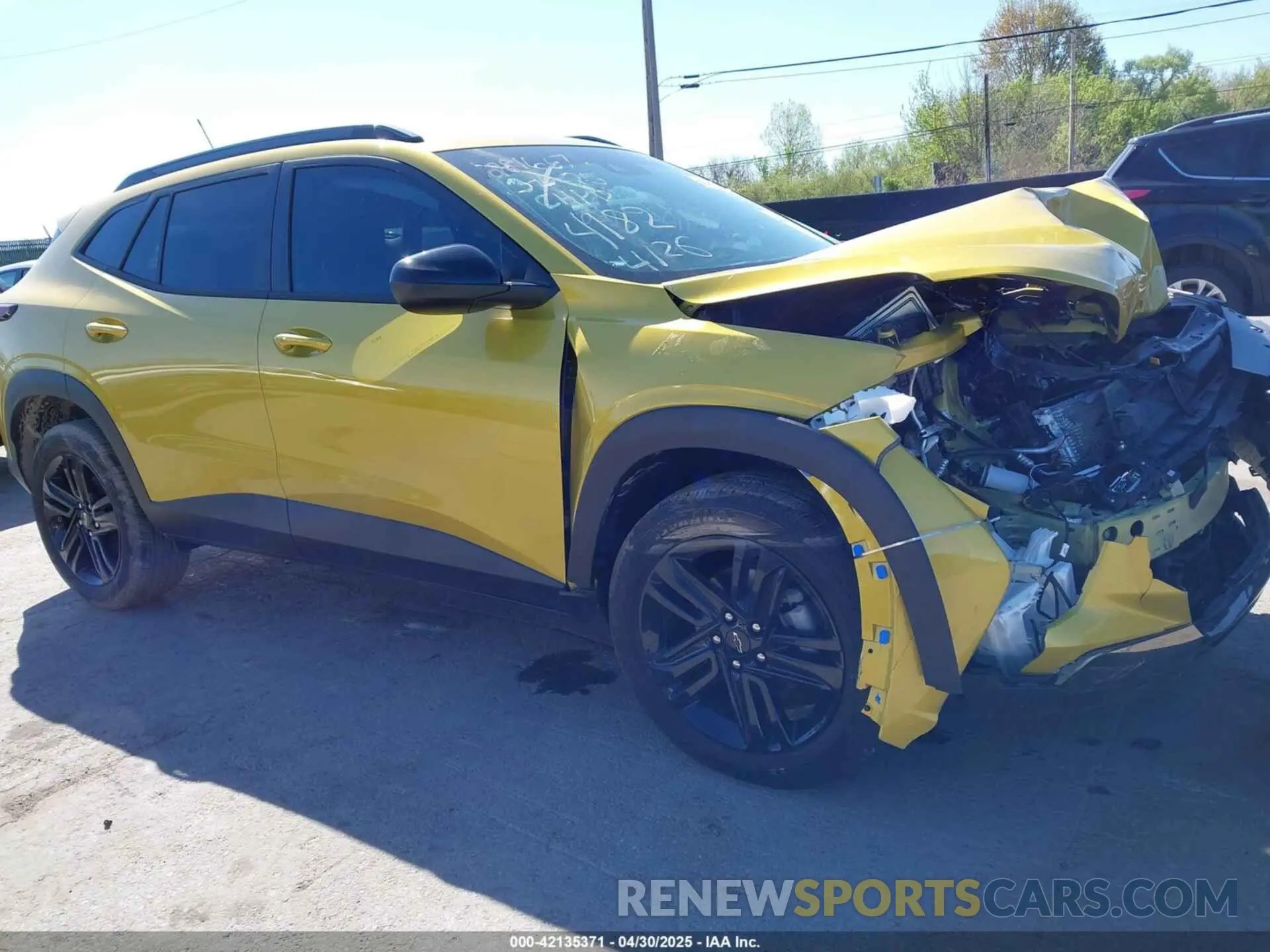 13 fotografías del automóvil dañado KL77LKEP4SC106926 CHEVROLET TRAX 2025