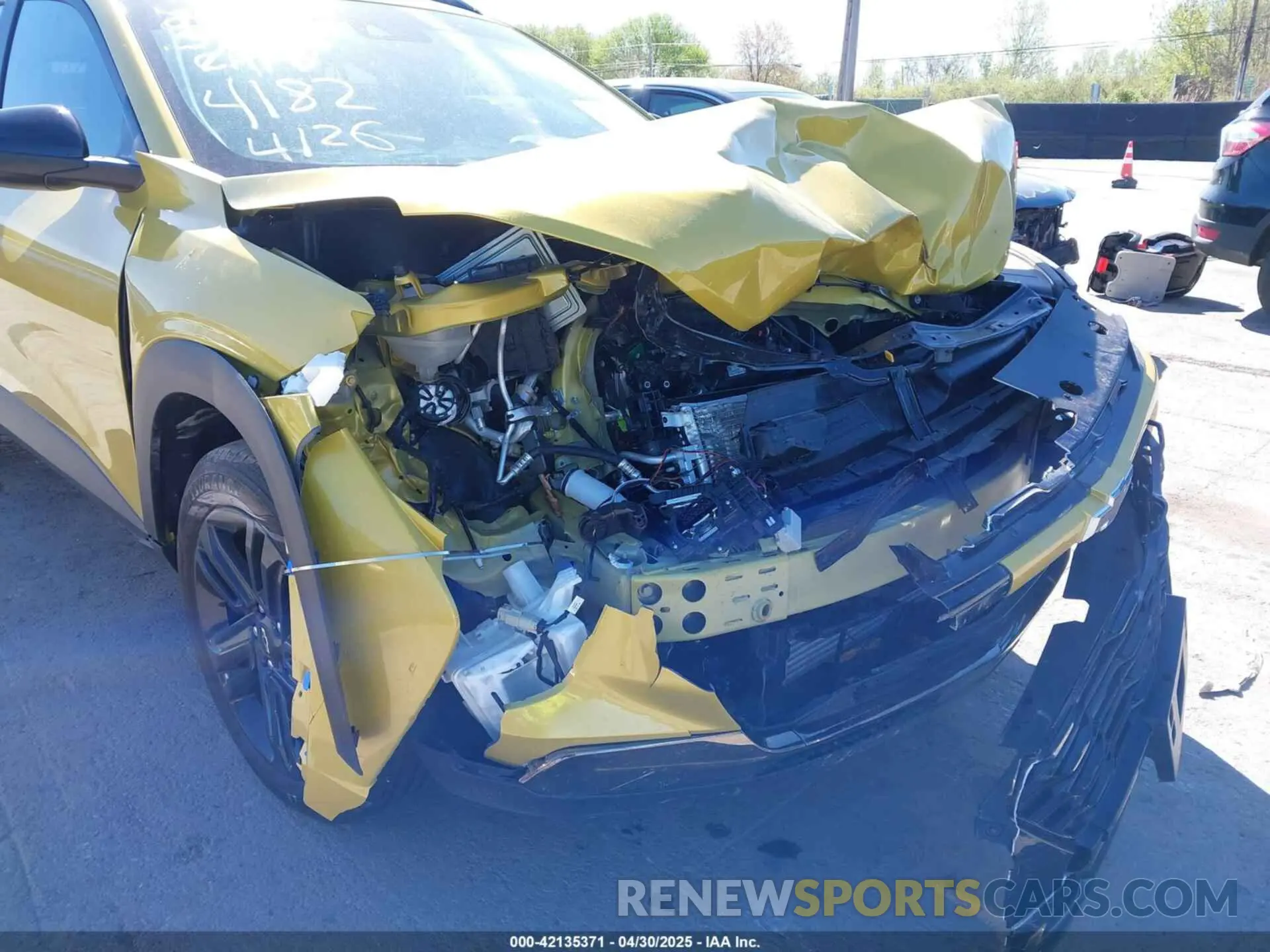 6 fotografías del automóvil dañado KL77LKEP4SC106926 CHEVROLET TRAX 2025