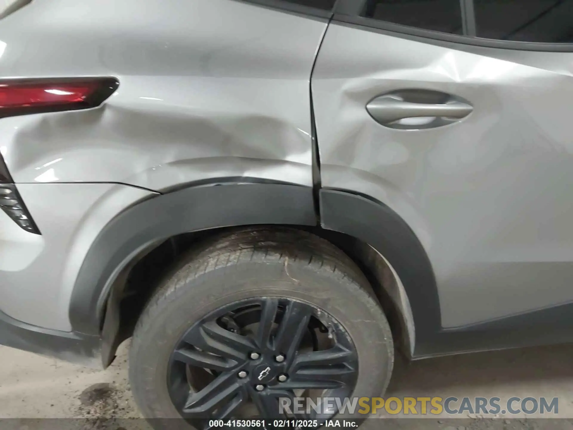 6 fotografías del automóvil dañado KL77LKEP5SC066582 CHEVROLET TRAX 2025