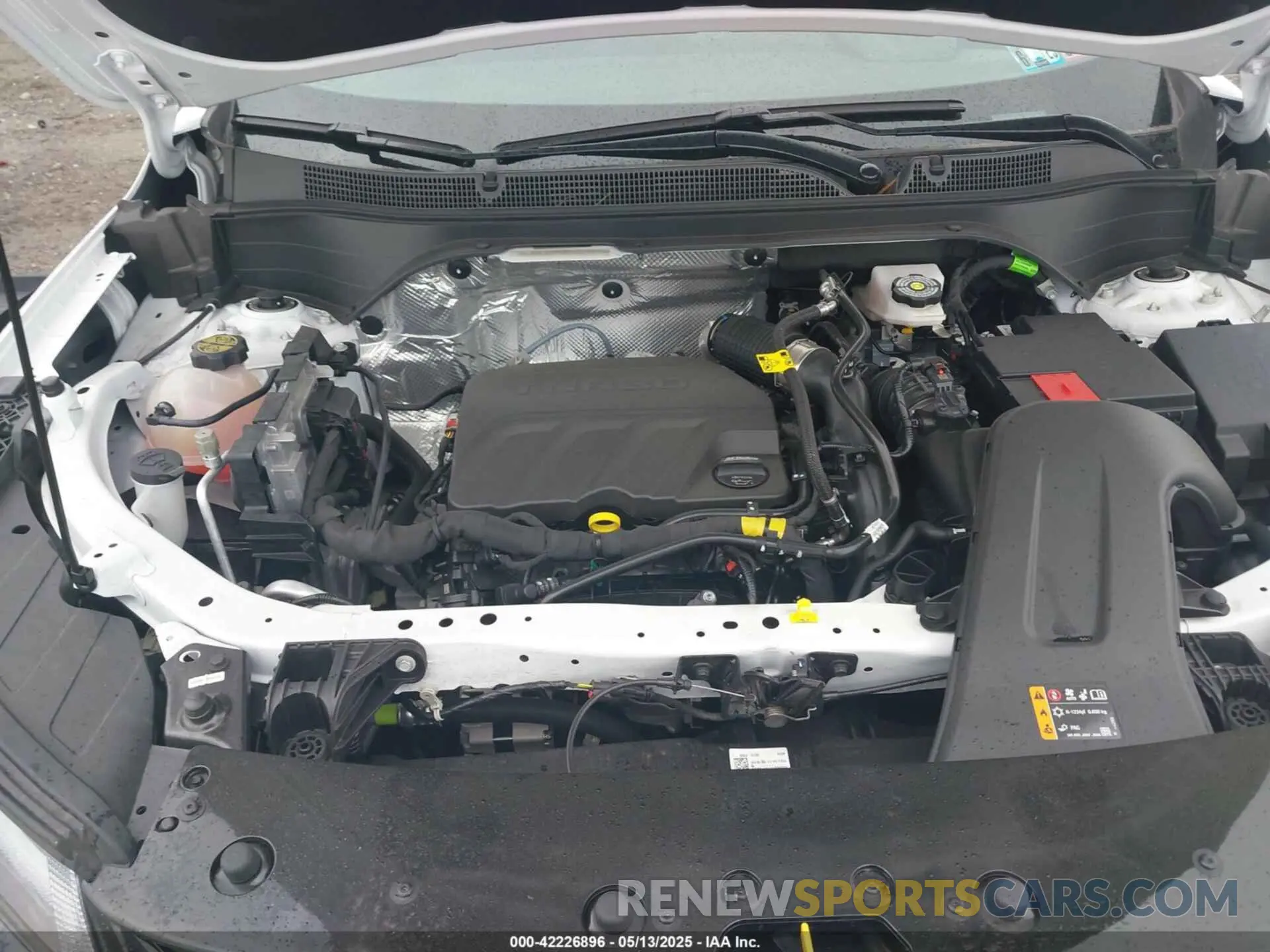 10 fotografías del automóvil dañado KL77LKEP9SC025856 CHEVROLET TRAX 2025