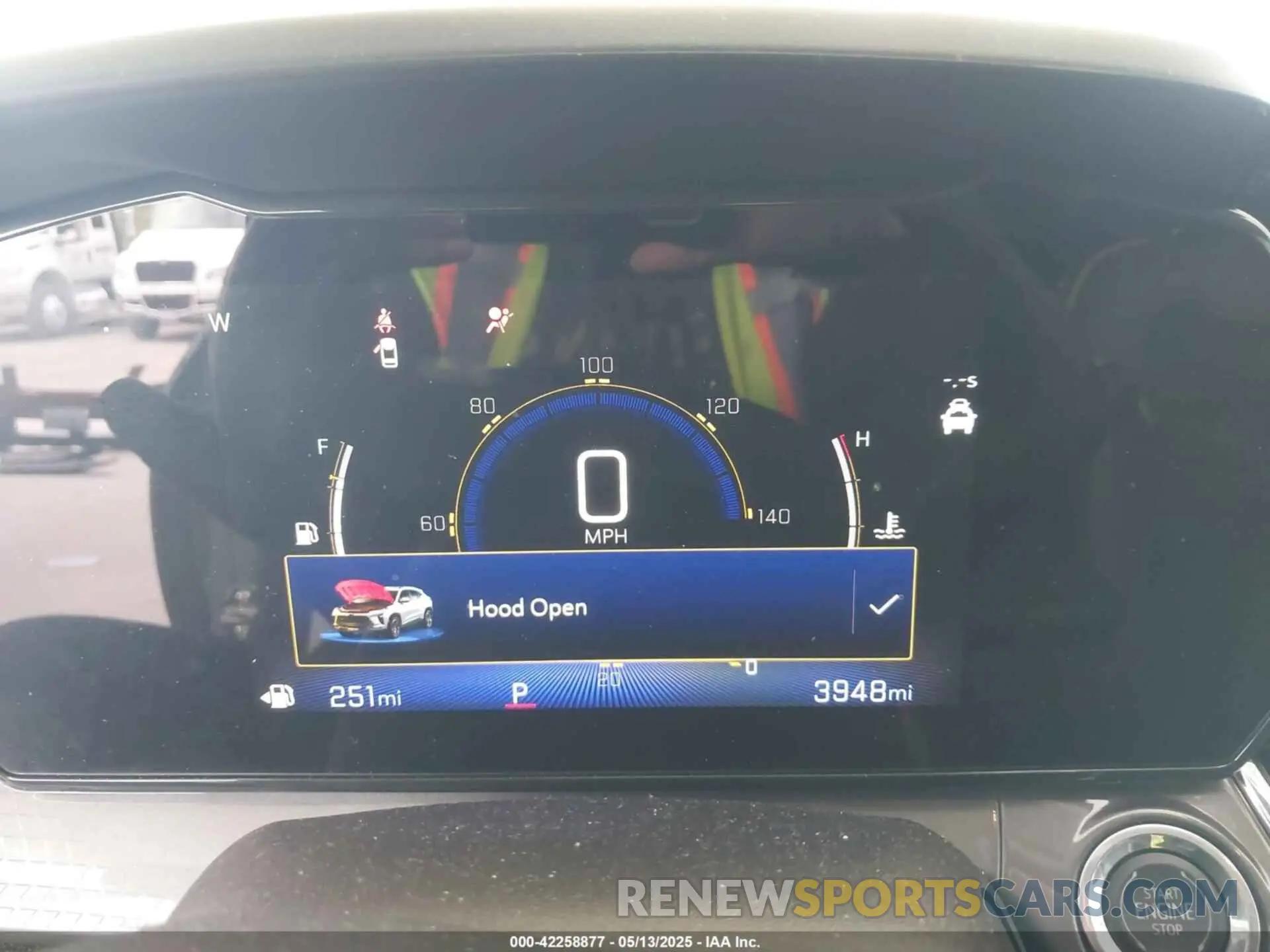 7 fotografías del automóvil dañado KL77LKEP9SC127187 CHEVROLET TRAX 2025