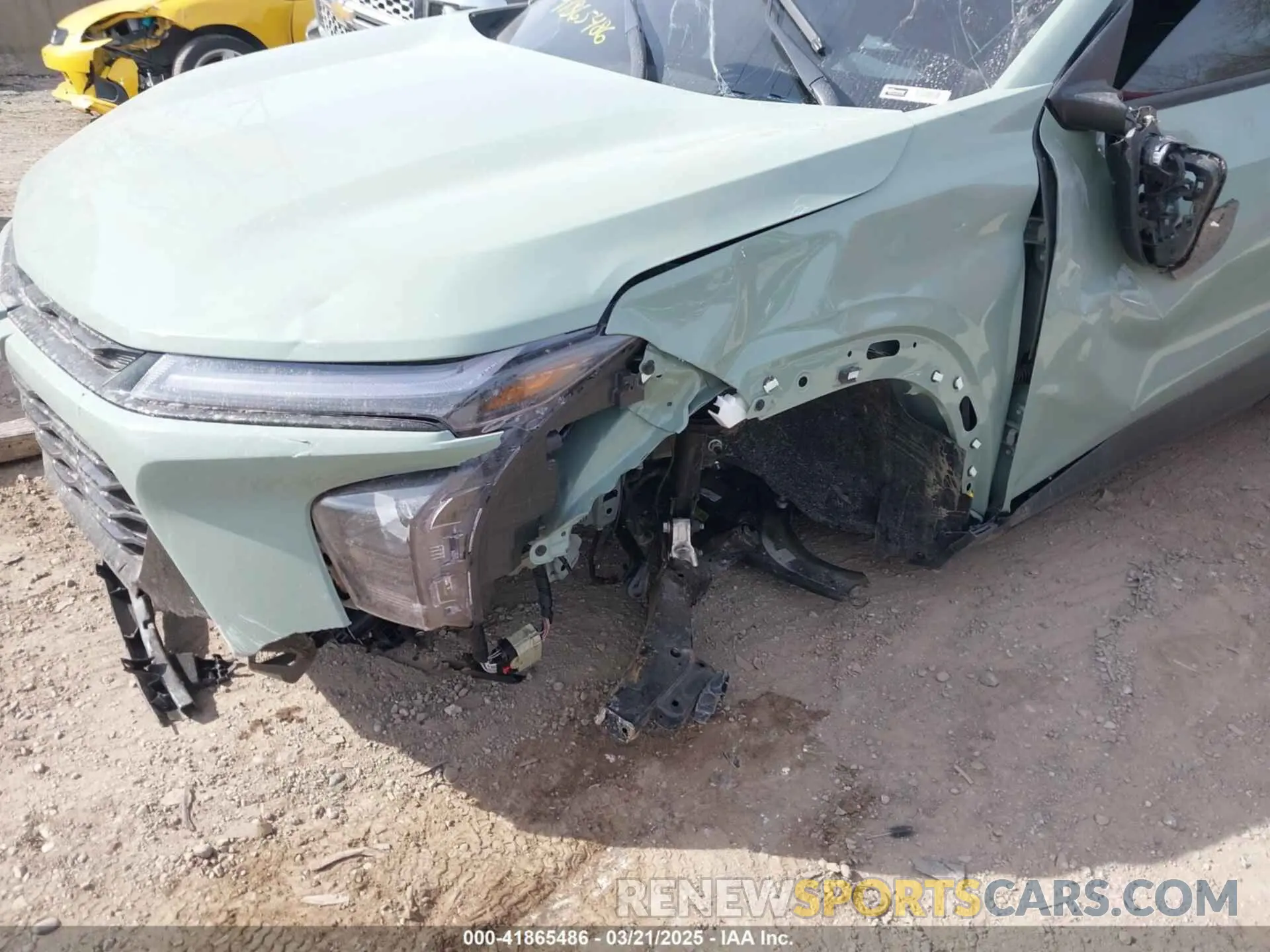 6 fotografías del automóvil dañado KL77LKEP9SC152932 CHEVROLET TRAX 2025