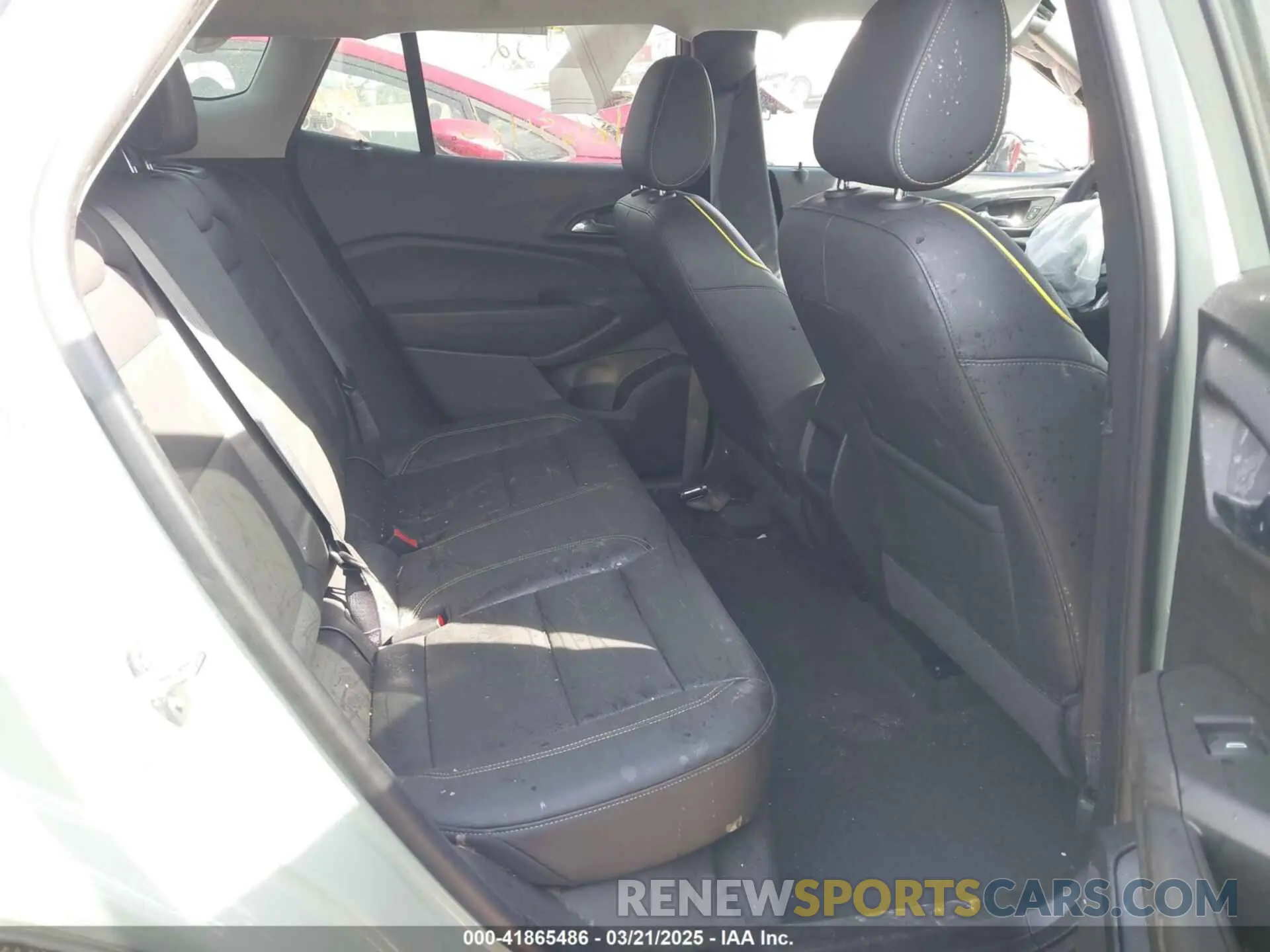 8 fotografías del automóvil dañado KL77LKEP9SC152932 CHEVROLET TRAX 2025