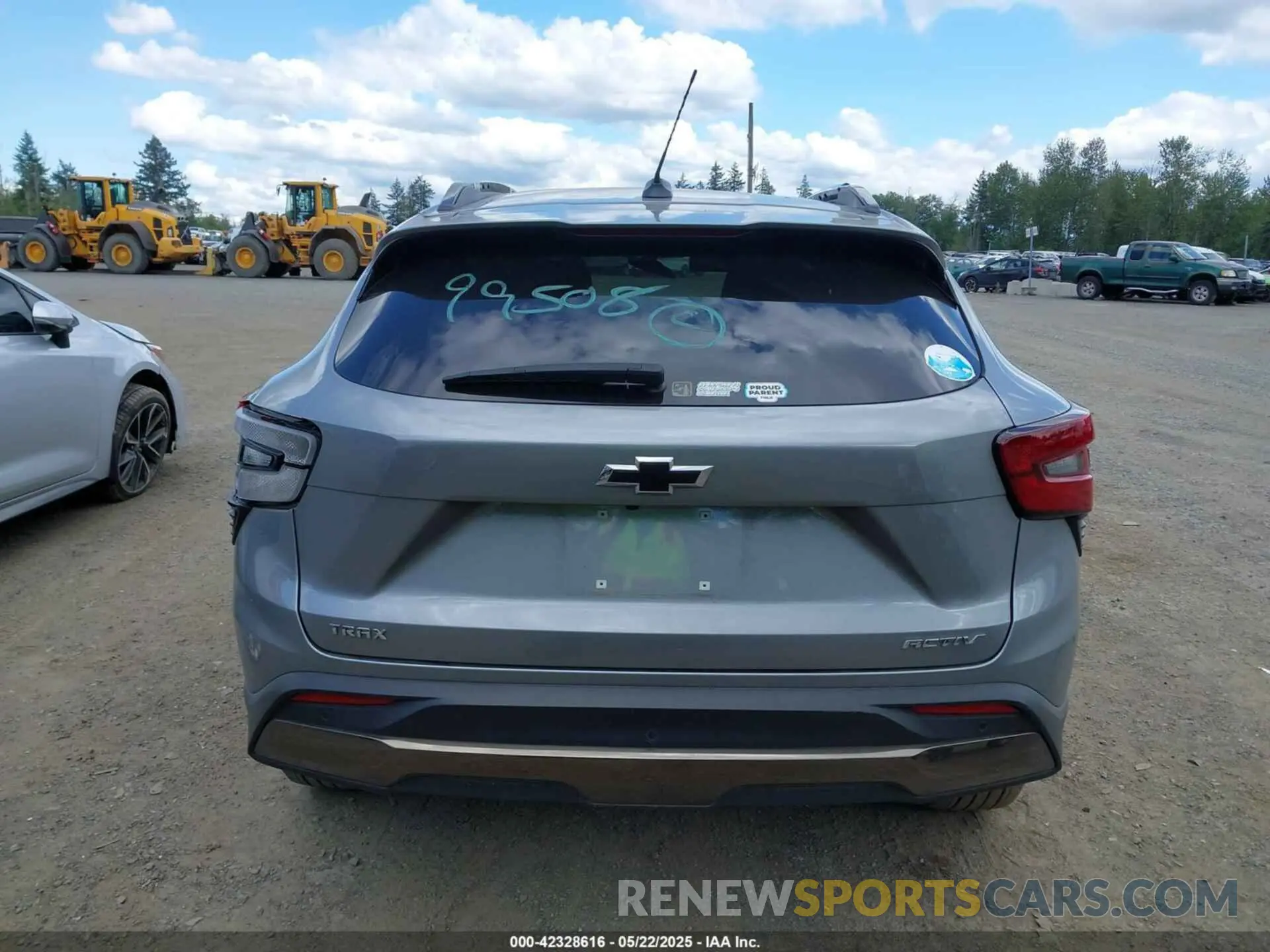 17 fotografías del automóvil dañado KL77LKEPXSC004790 CHEVROLET TRAX 2025
