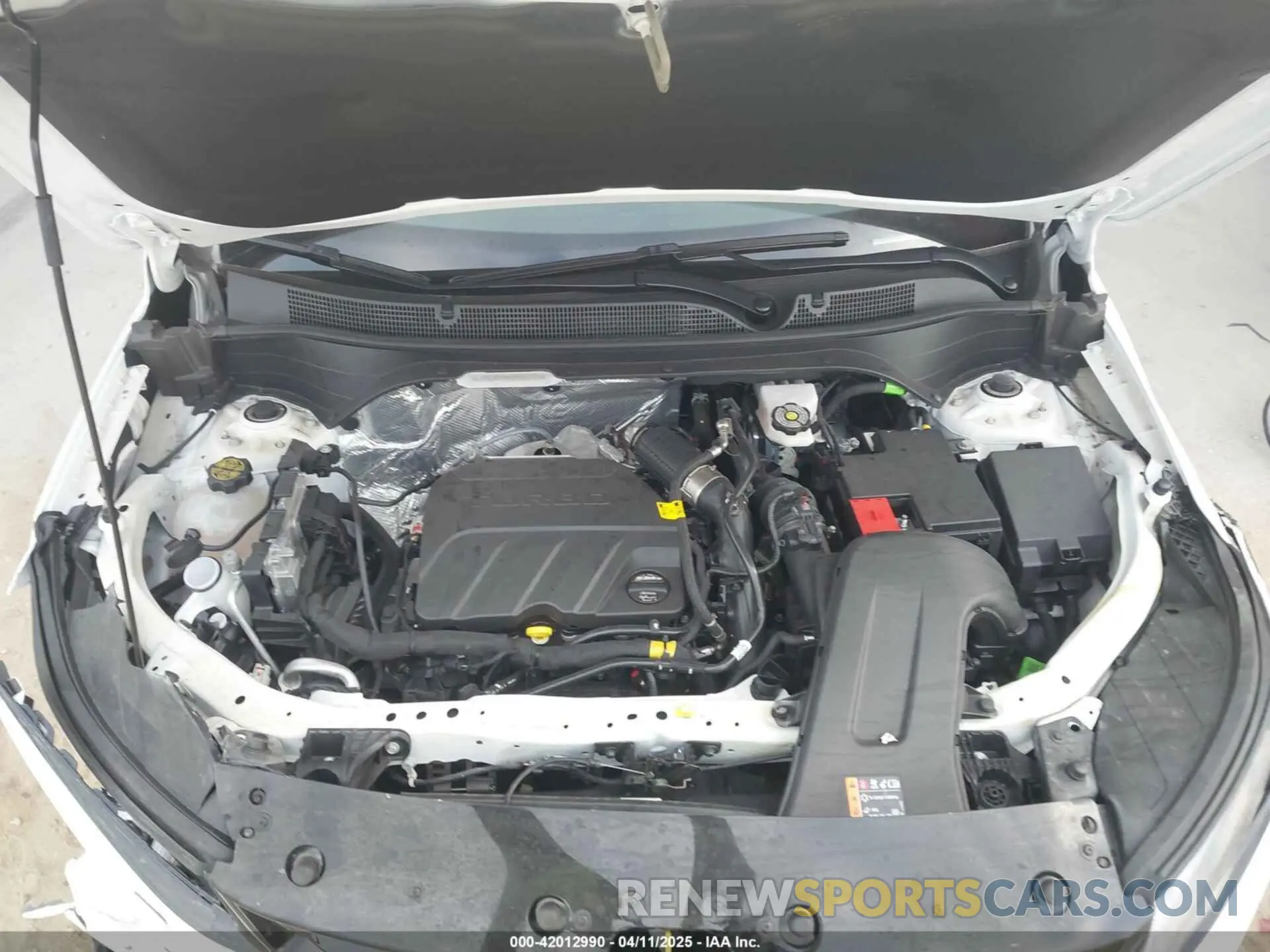 10 fotografías del automóvil dañado KL77LKEPXSC067744 CHEVROLET TRAX 2025
