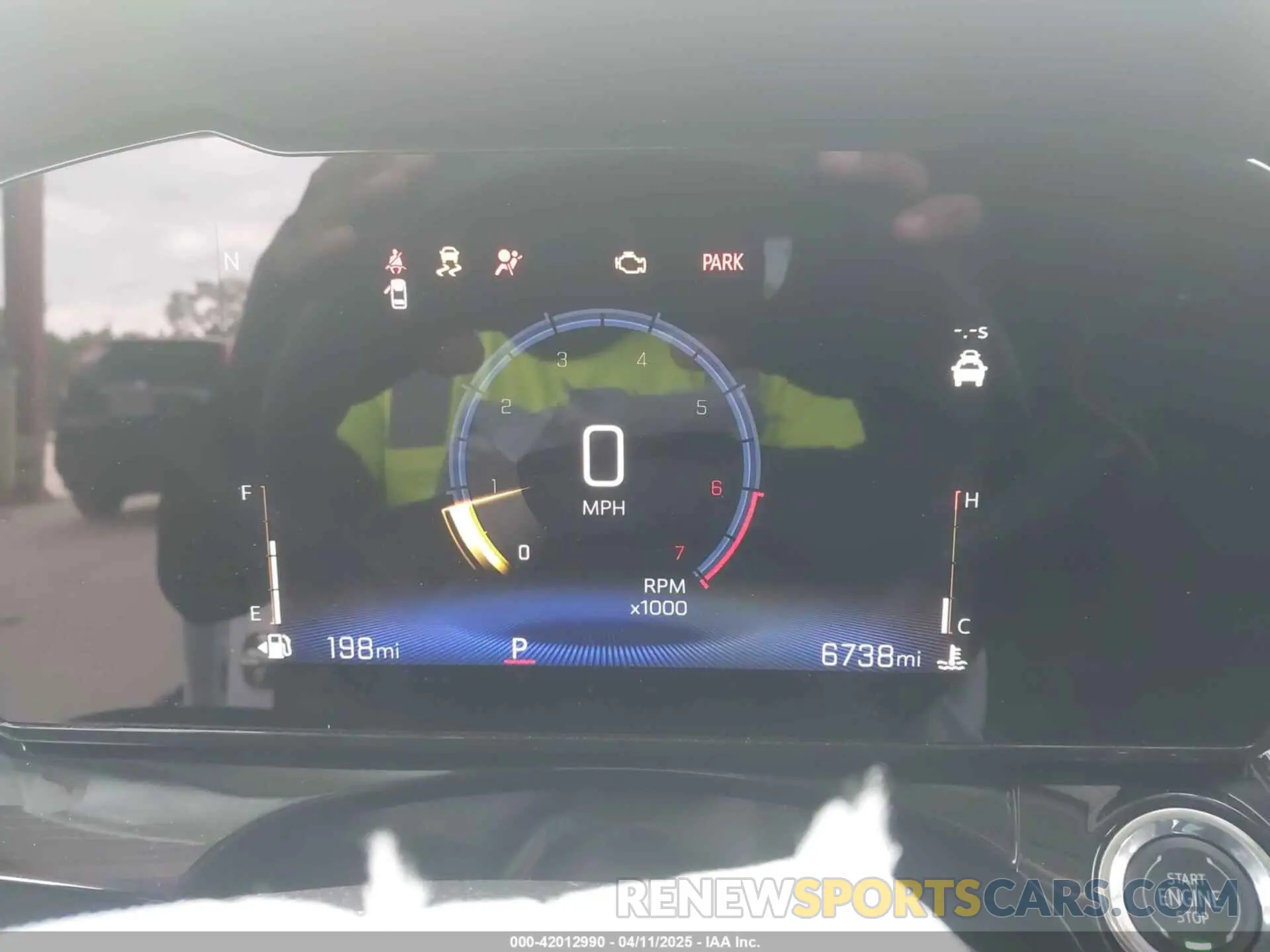 7 fotografías del automóvil dañado KL77LKEPXSC067744 CHEVROLET TRAX 2025