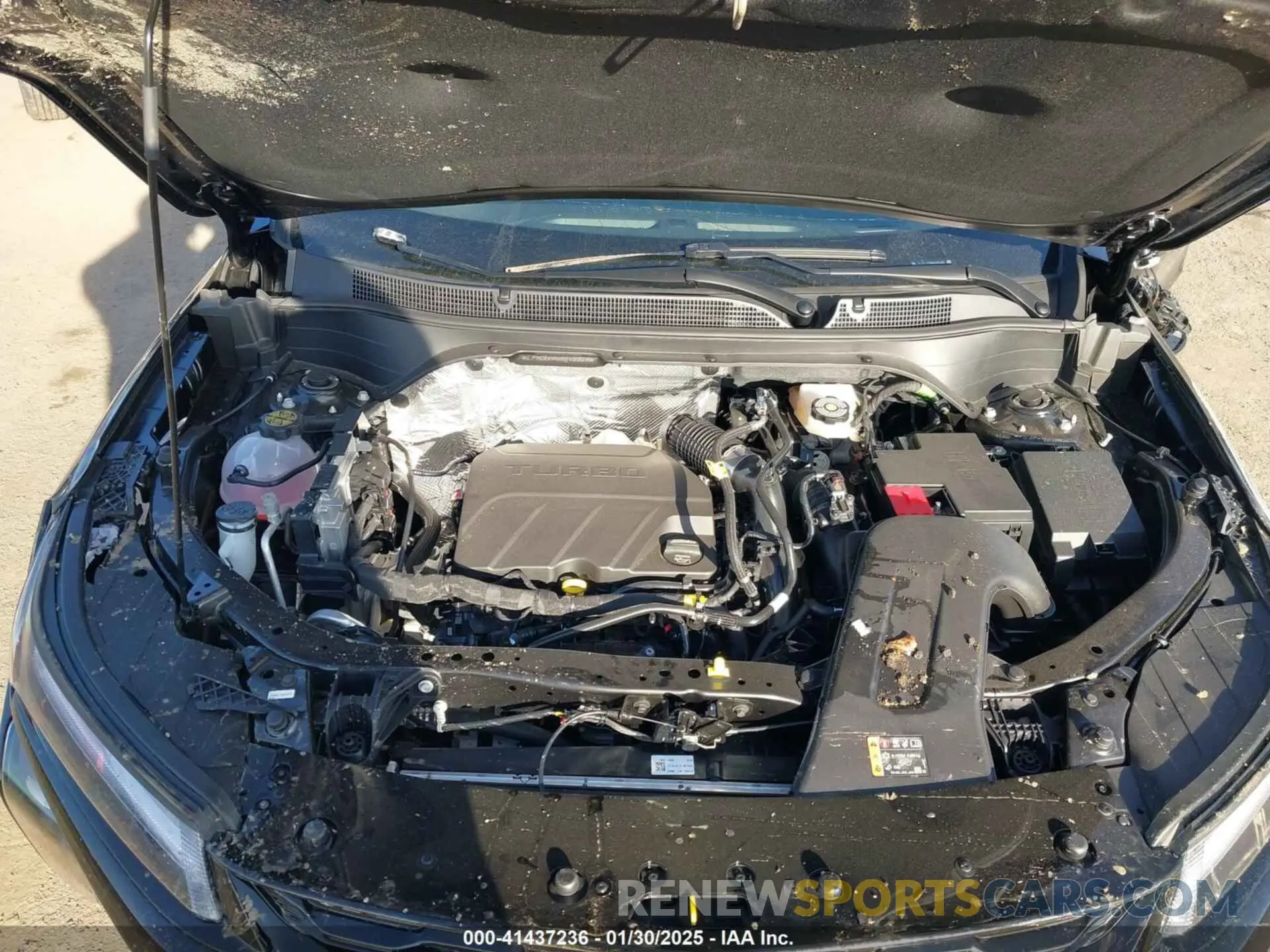 10 fotografías del automóvil dañado KL77LKEPXSC123228 CHEVROLET TRAX 2025