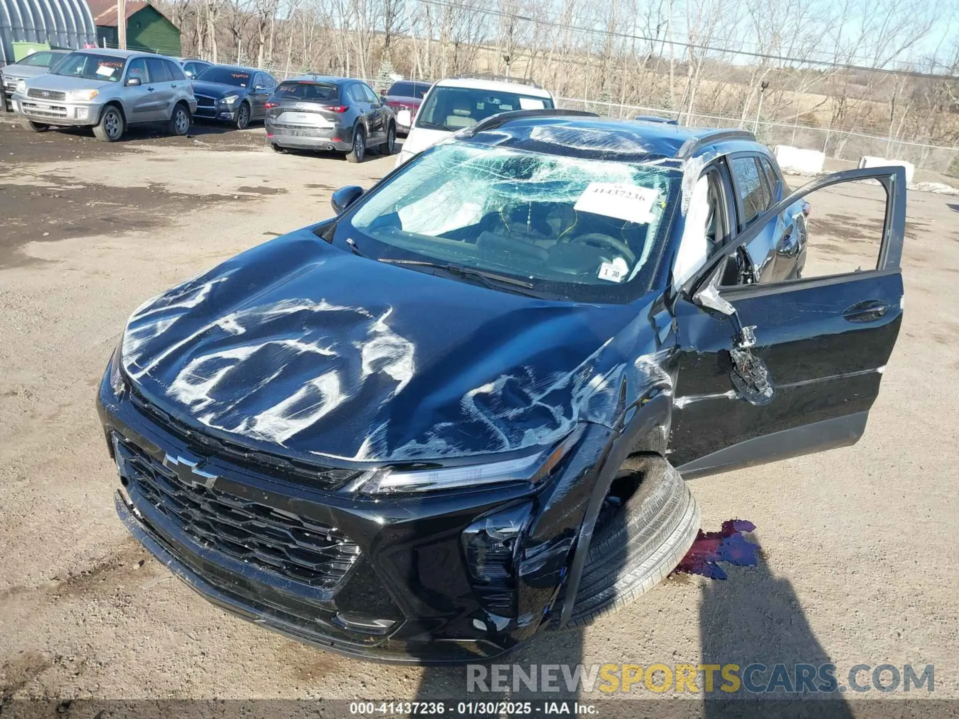 6 fotografías del automóvil dañado KL77LKEPXSC123228 CHEVROLET TRAX 2025