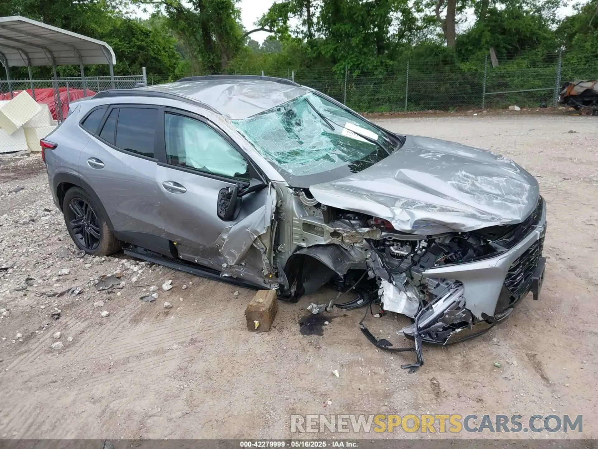 1 fotografías del automóvil dañado KL77LKEPXSC161932 CHEVROLET TRAX 2025