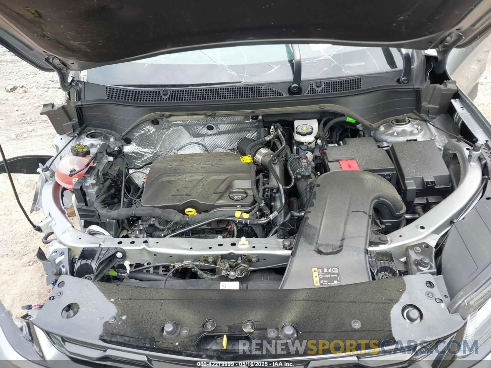 10 fotografías del automóvil dañado KL77LKEPXSC161932 CHEVROLET TRAX 2025