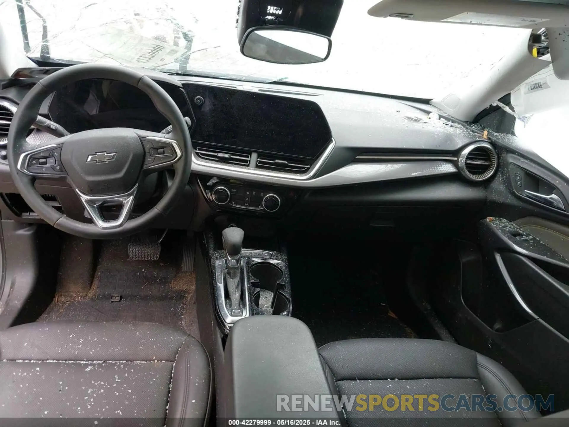 5 fotografías del automóvil dañado KL77LKEPXSC161932 CHEVROLET TRAX 2025