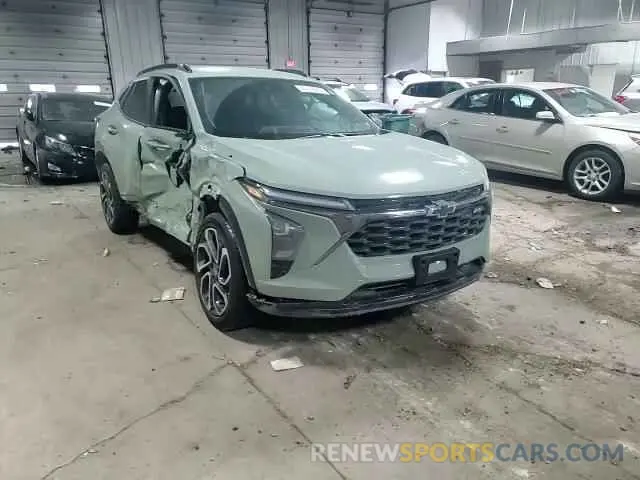 12 fotografías del automóvil dañado KL77LJE20RC147711 CHEVROLET TRAX 2RS 2024