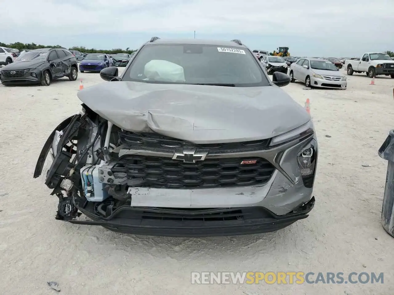 5 fotografías del automóvil dañado KL77LJE21RC008185 CHEVROLET TRAX 2RS 2024