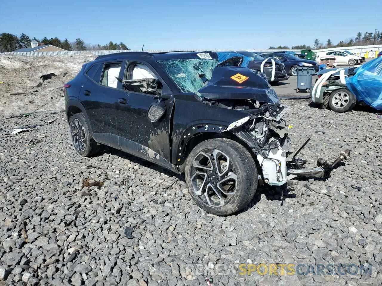 4 fotografías del automóvil dañado KL77LJE21RC079158 CHEVROLET TRAX 2RS 2024