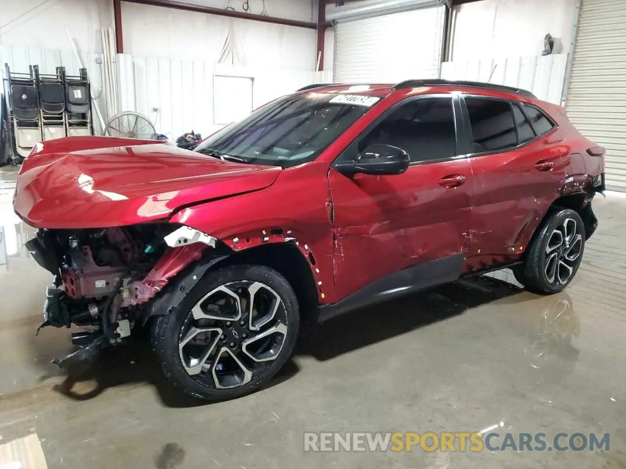 1 fotografías del automóvil dañado KL77LJE22RC000774 CHEVROLET TRAX 2RS 2024