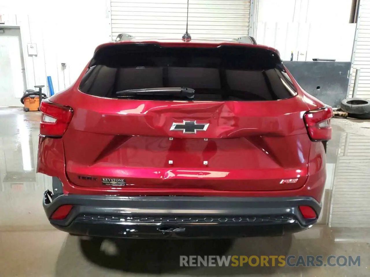 6 fotografías del automóvil dañado KL77LJE22RC000774 CHEVROLET TRAX 2RS 2024