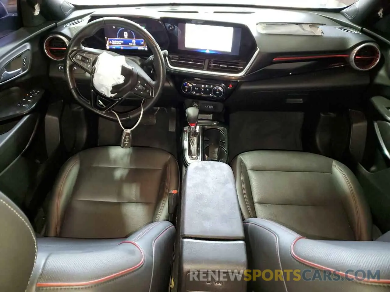 8 fotografías del automóvil dañado KL77LJE22RC000774 CHEVROLET TRAX 2RS 2024