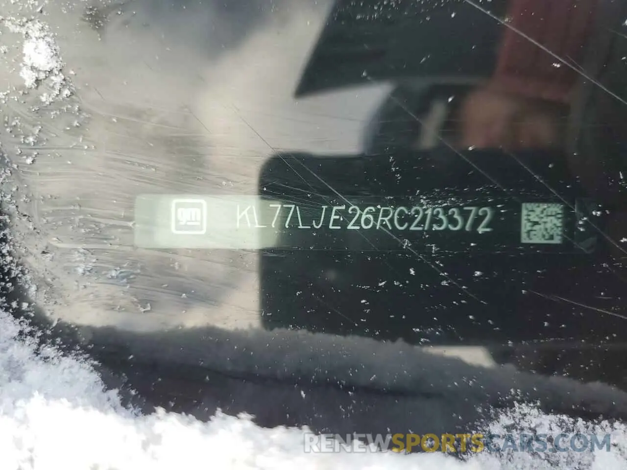 15 fotografías del automóvil dañado KL77LJE26RC213372 CHEVROLET TRAX 2RS 2024