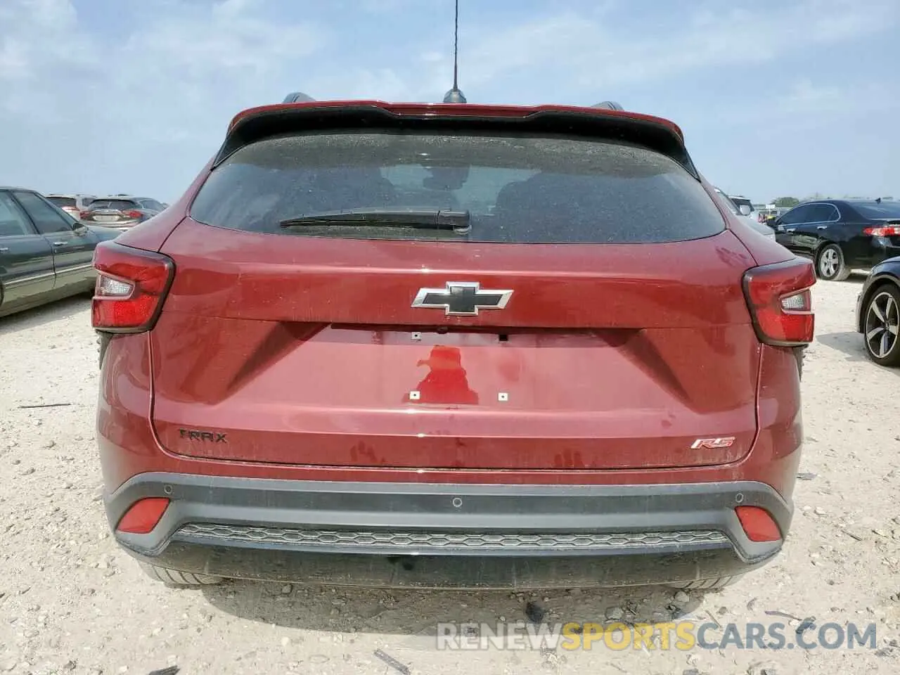 6 fotografías del automóvil dañado KL77LJE26RC213839 CHEVROLET TRAX 2RS 2024
