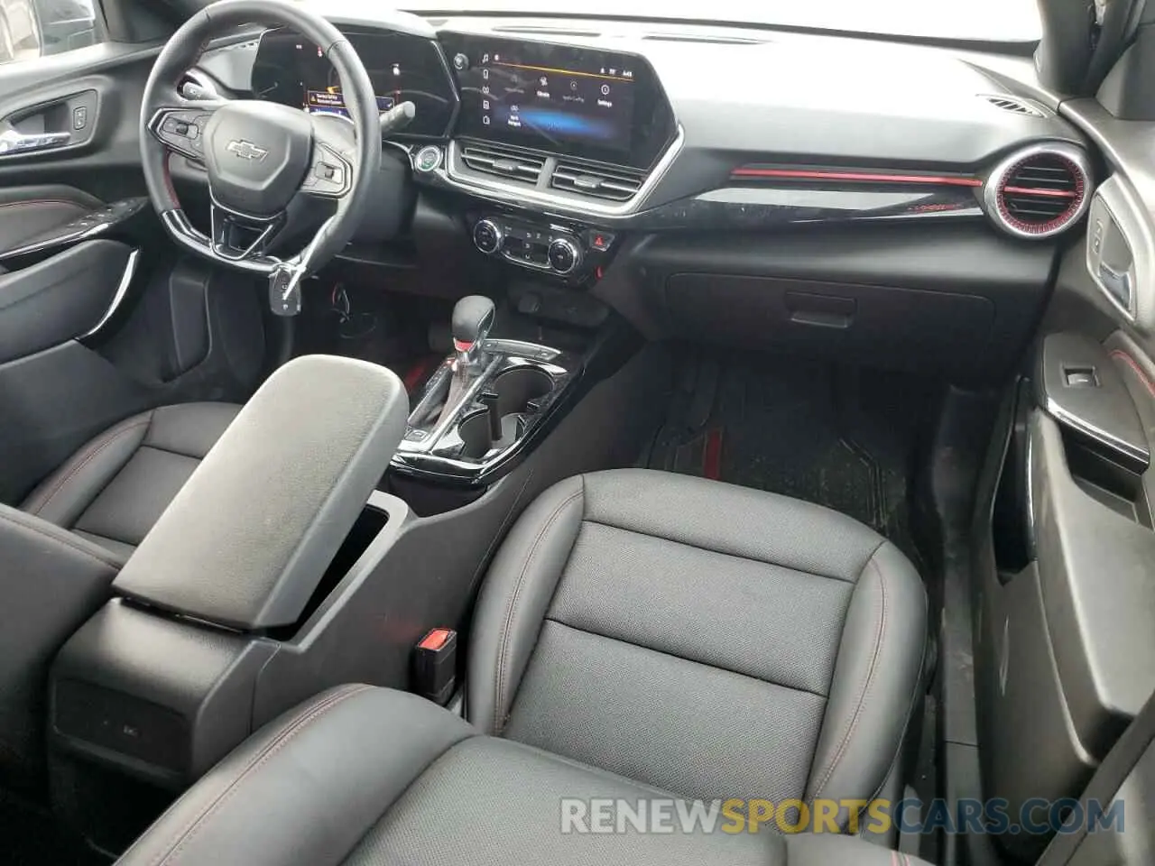 8 fotografías del automóvil dañado KL77LJE27RC200520 CHEVROLET TRAX 2RS 2024