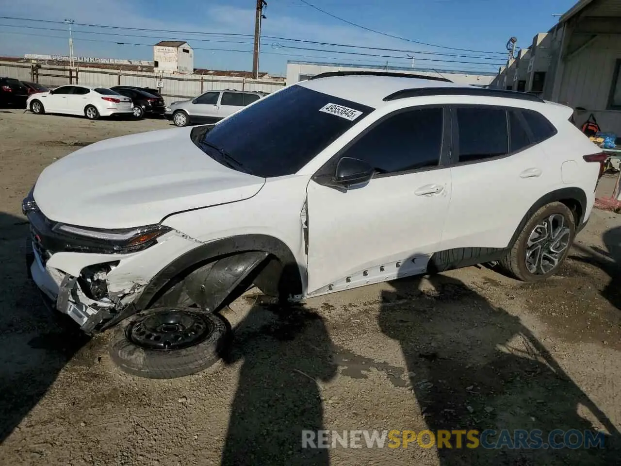 1 fotografías del automóvil dañado KL77LJE28RC000567 CHEVROLET TRAX 2RS 2024