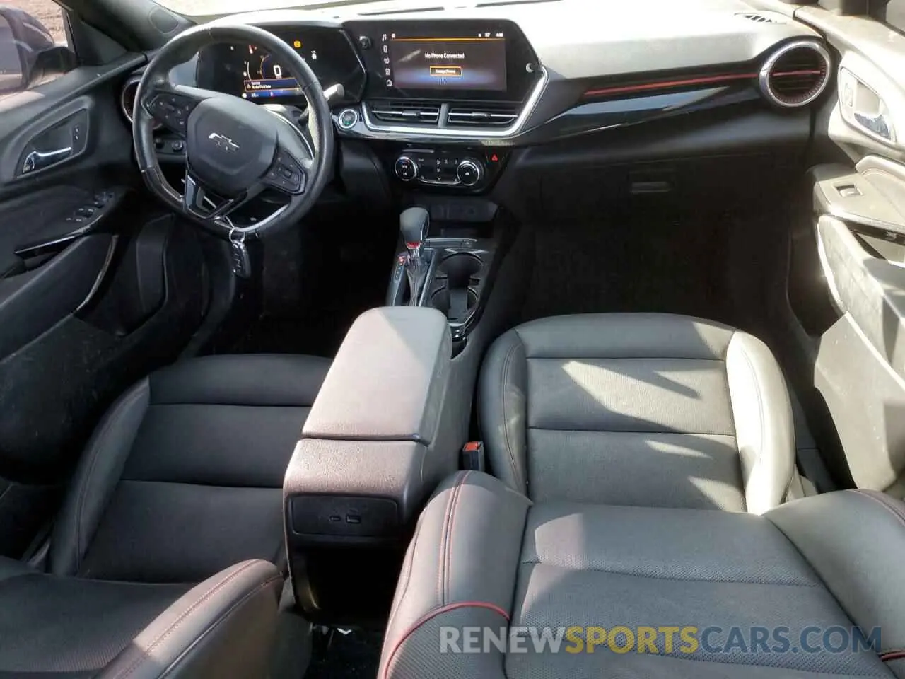 8 fotografías del automóvil dañado KL77LJE28RC000567 CHEVROLET TRAX 2RS 2024