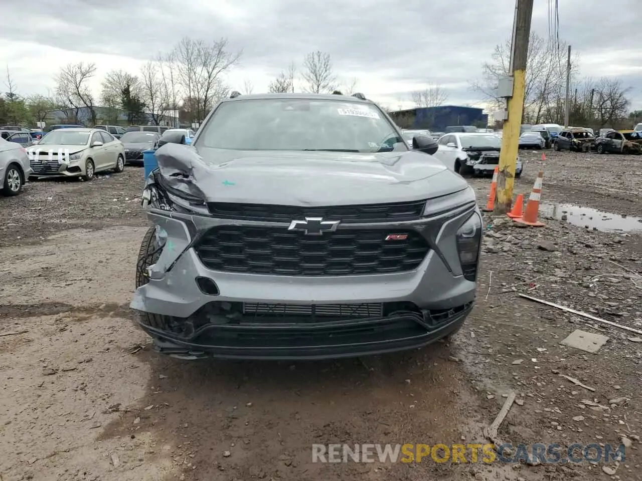 5 fotografías del automóvil dañado KL77LJE29RC080901 CHEVROLET TRAX 2RS 2024