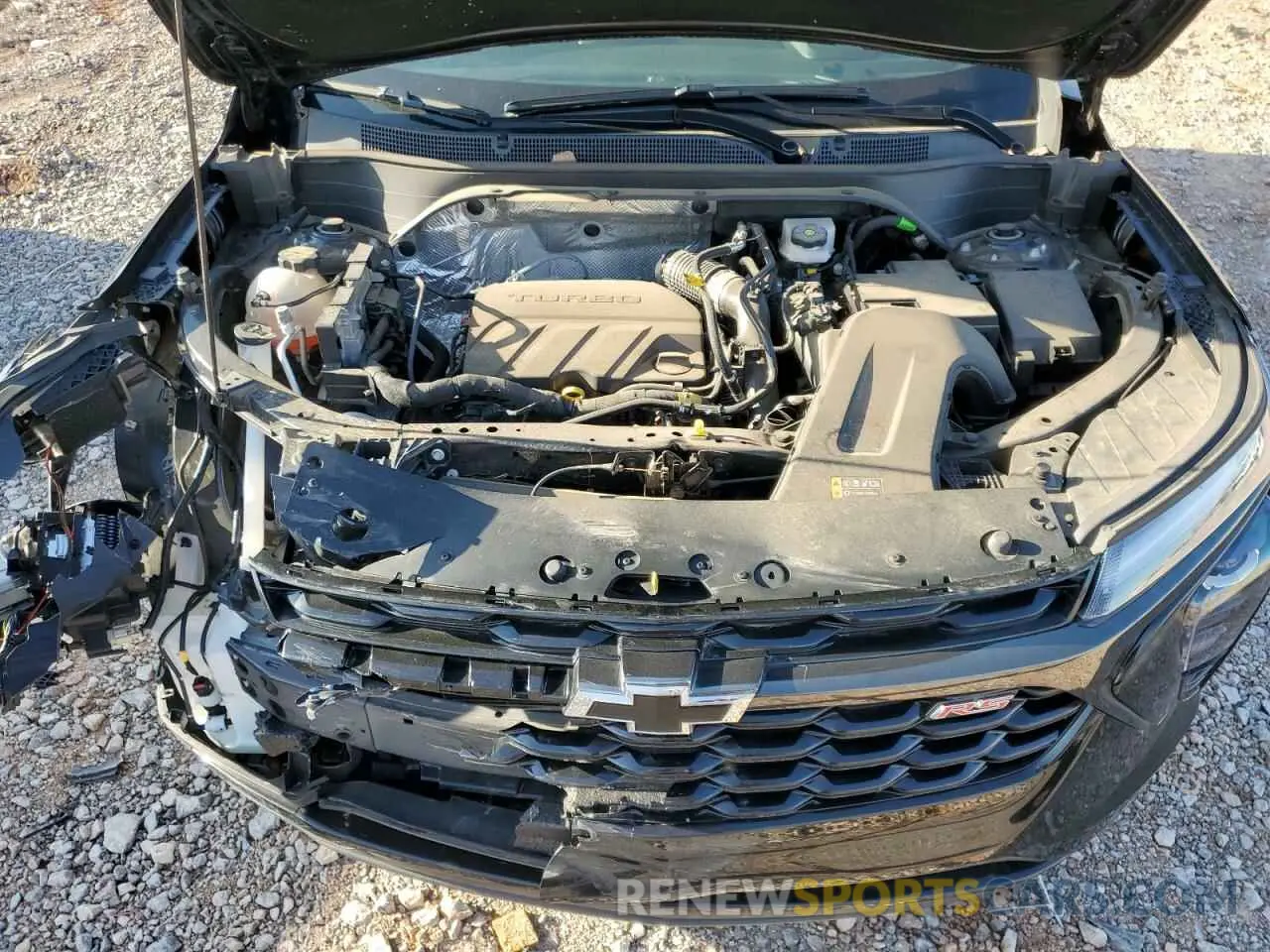 12 fotografías del automóvil dañado KL77LJE29RC165429 CHEVROLET TRAX 2RS 2024
