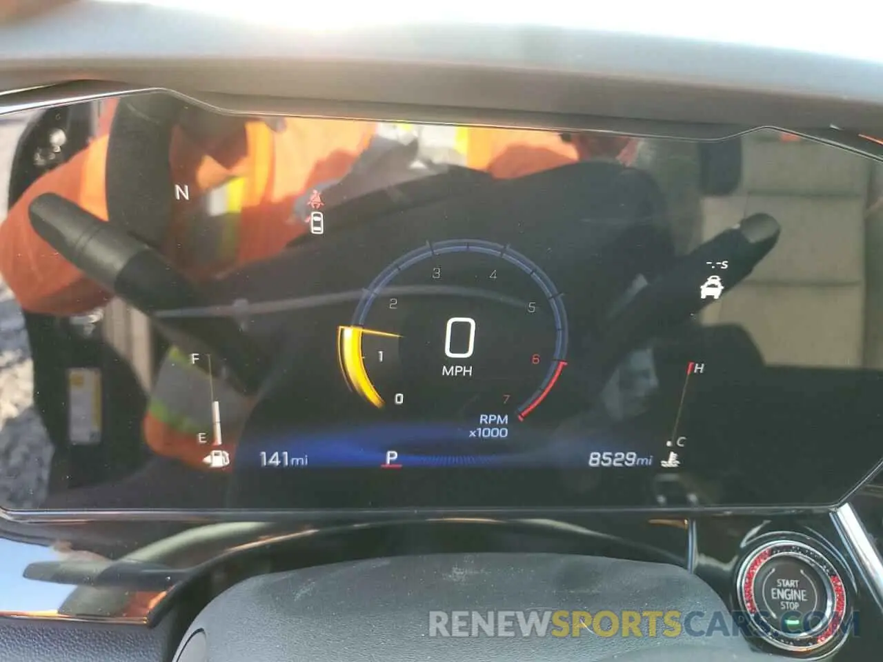 9 fotografías del automóvil dañado KL77LJE29RC177354 CHEVROLET TRAX 2RS 2024