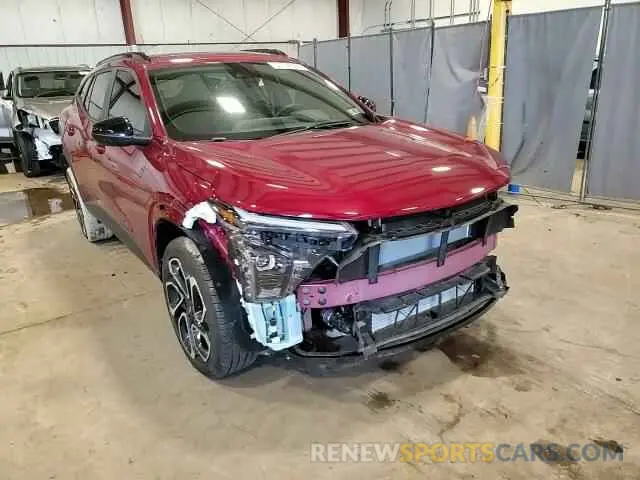 14 fotografías del automóvil dañado KL77LJE2XRC096654 CHEVROLET TRAX 2RS 2024