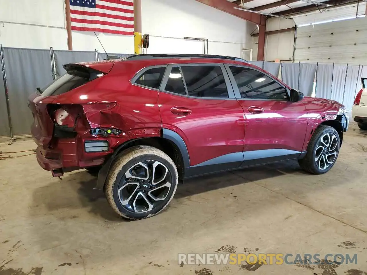 3 fotografías del automóvil dañado KL77LJE2XRC096654 CHEVROLET TRAX 2RS 2024