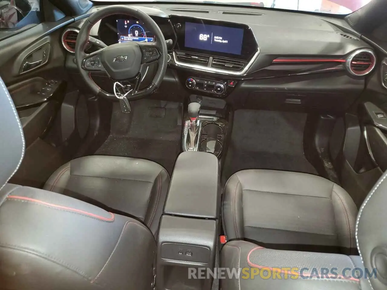 8 fotografías del automóvil dañado KL77LJE2XRC096654 CHEVROLET TRAX 2RS 2024