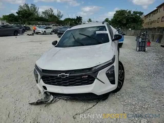 14 fotografías del automóvil dañado KL77LJEP0SC053958 CHEVROLET TRAX 2RS 2025