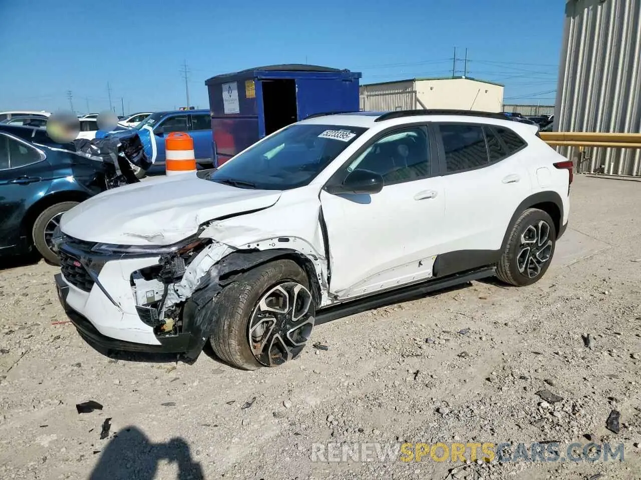 1 fotografías del automóvil dañado KL77LJEP2SC032433 CHEVROLET TRAX 2RS 2025