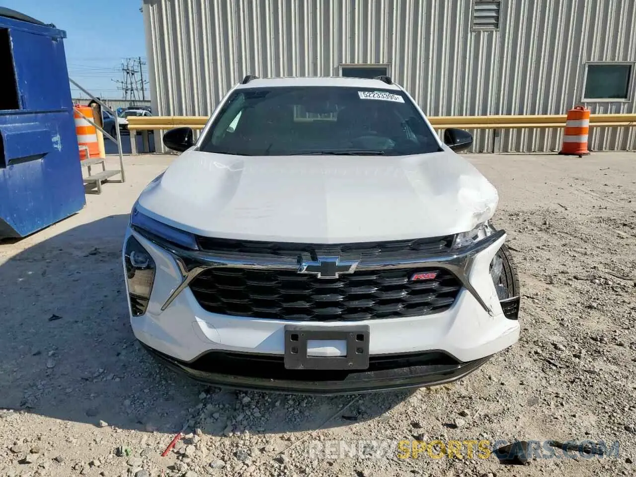 5 fotografías del automóvil dañado KL77LJEP2SC032433 CHEVROLET TRAX 2RS 2025