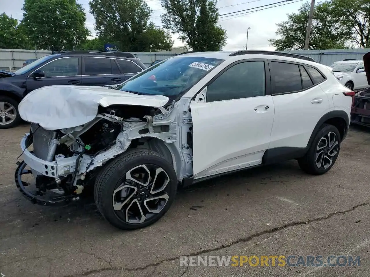 1 fotografías del automóvil dañado KL77LJEP2SC040080 CHEVROLET TRAX 2RS 2025