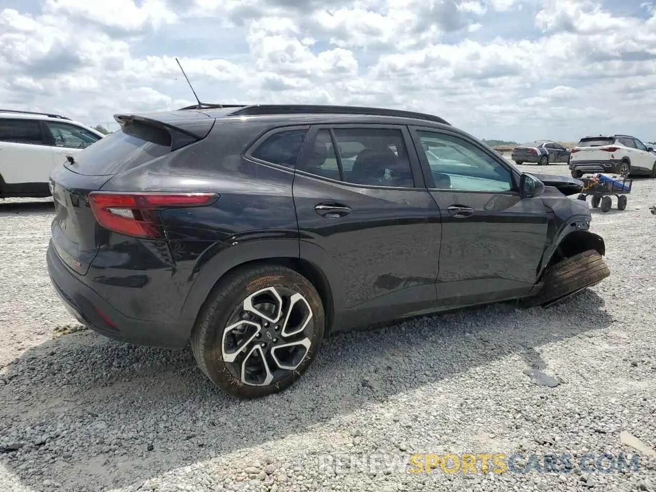 3 fotografías del automóvil dañado KL77LJEP3SC093709 CHEVROLET TRAX 2RS 2025