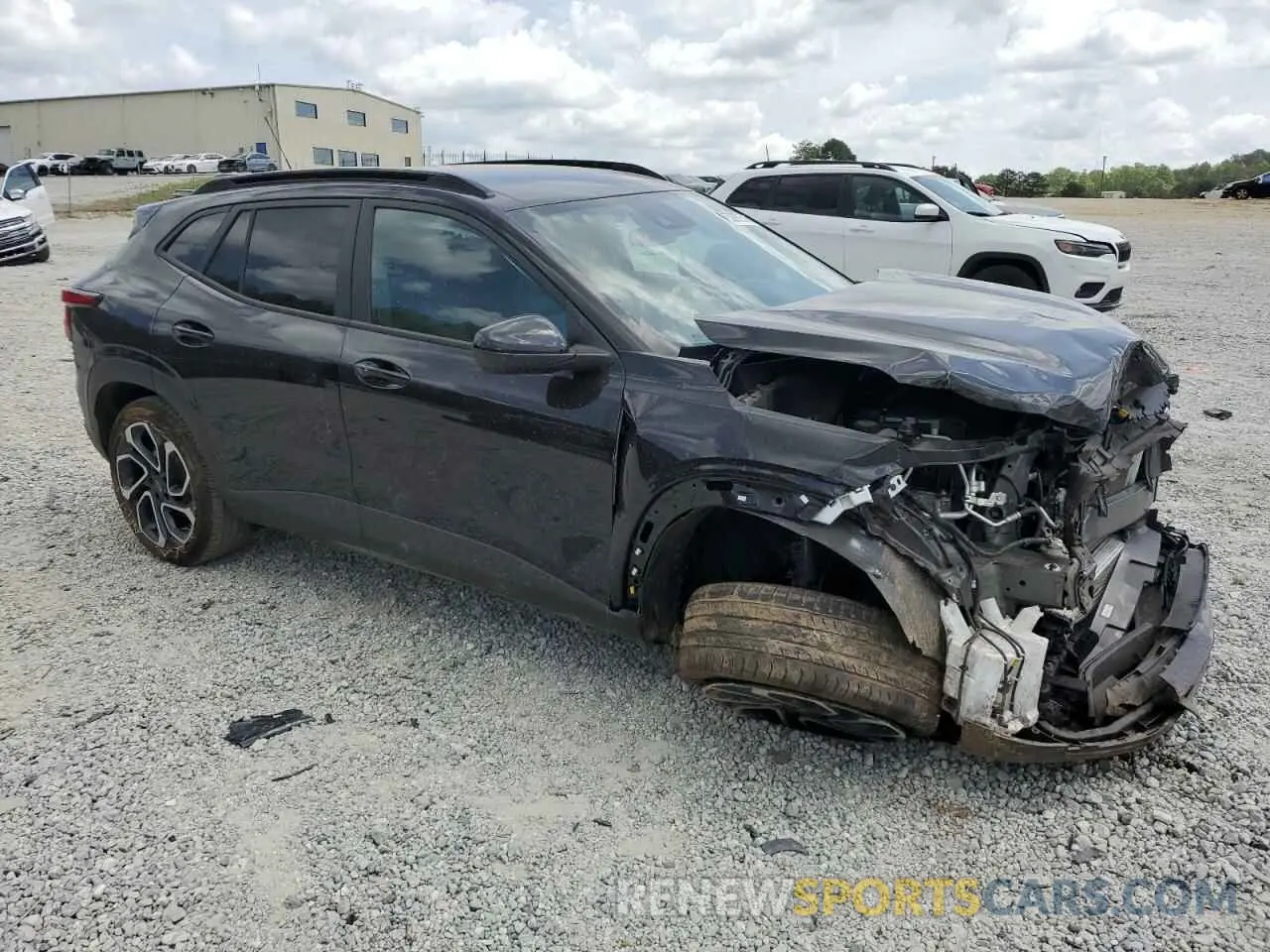 4 fotografías del automóvil dañado KL77LJEP3SC093709 CHEVROLET TRAX 2RS 2025