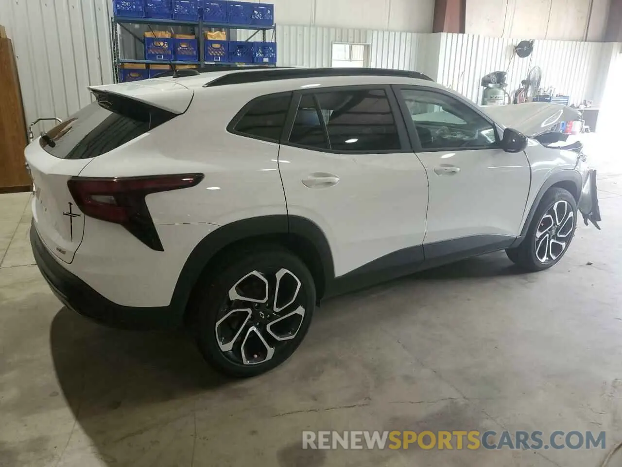 3 fotografías del automóvil dañado KL77LJEP4SC047337 CHEVROLET TRAX 2RS 2025