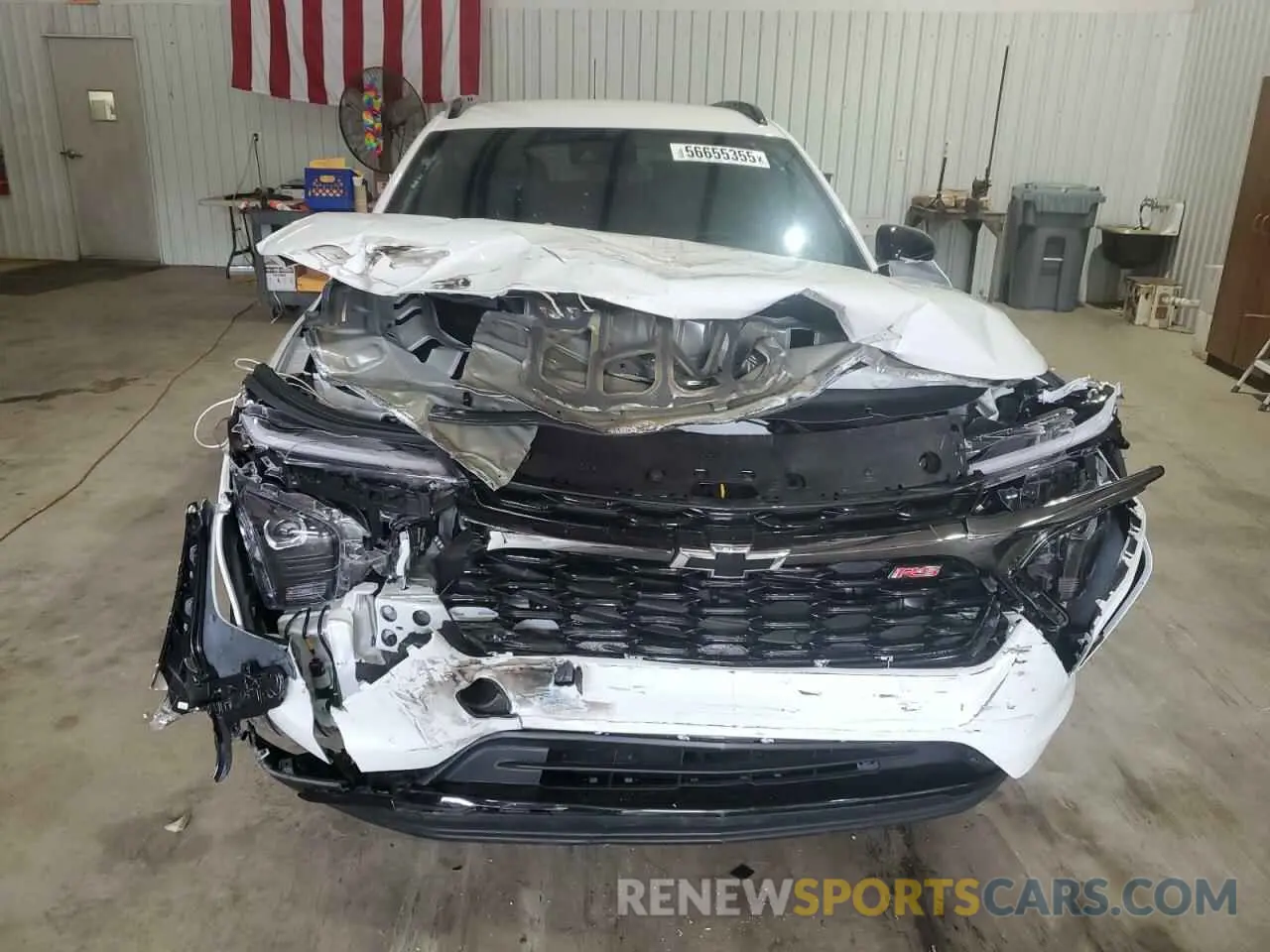 5 fotografías del automóvil dañado KL77LJEP4SC047337 CHEVROLET TRAX 2RS 2025