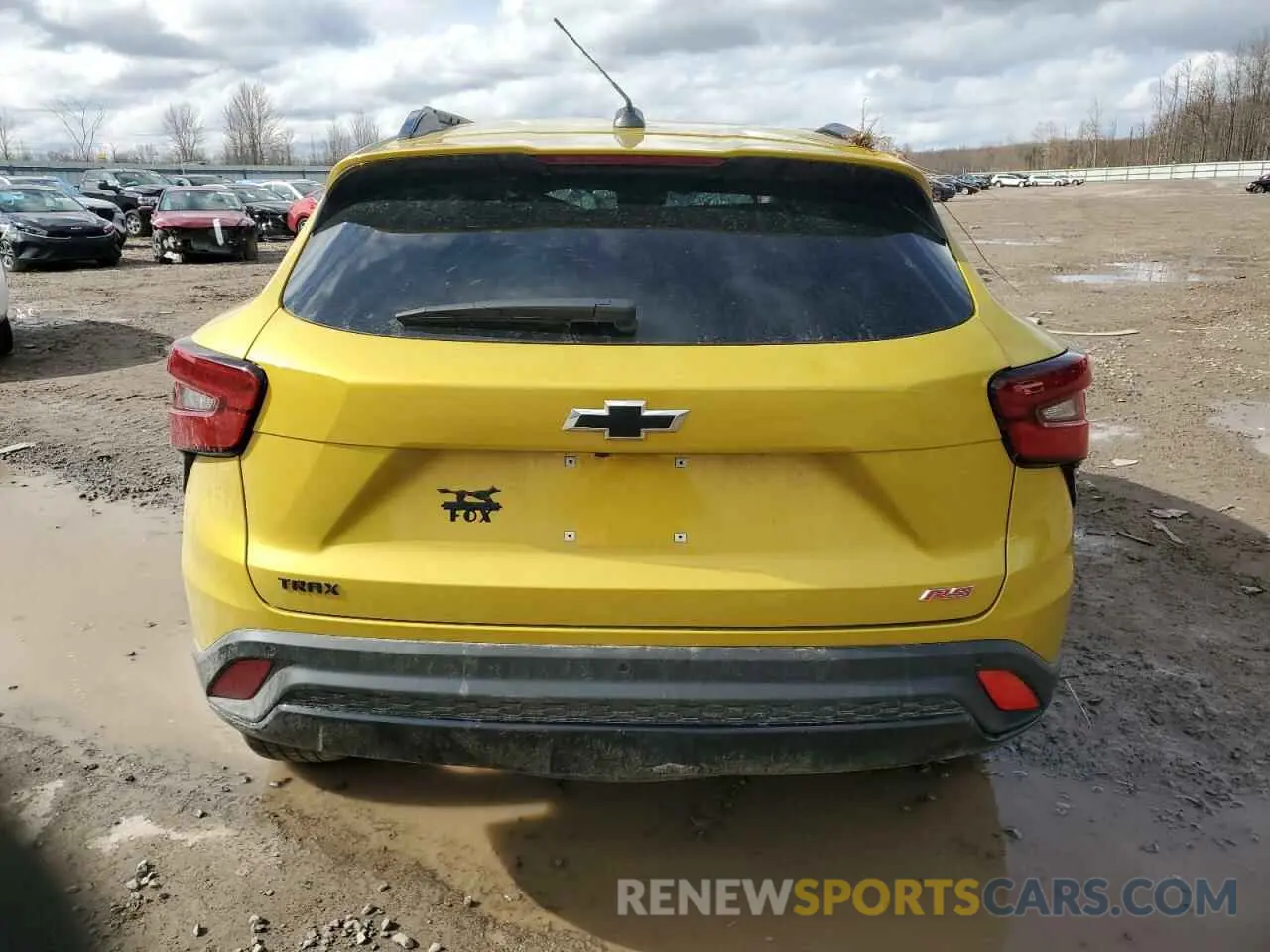6 fotografías del automóvil dañado KL77LJEP4SC080158 CHEVROLET TRAX 2RS 2025