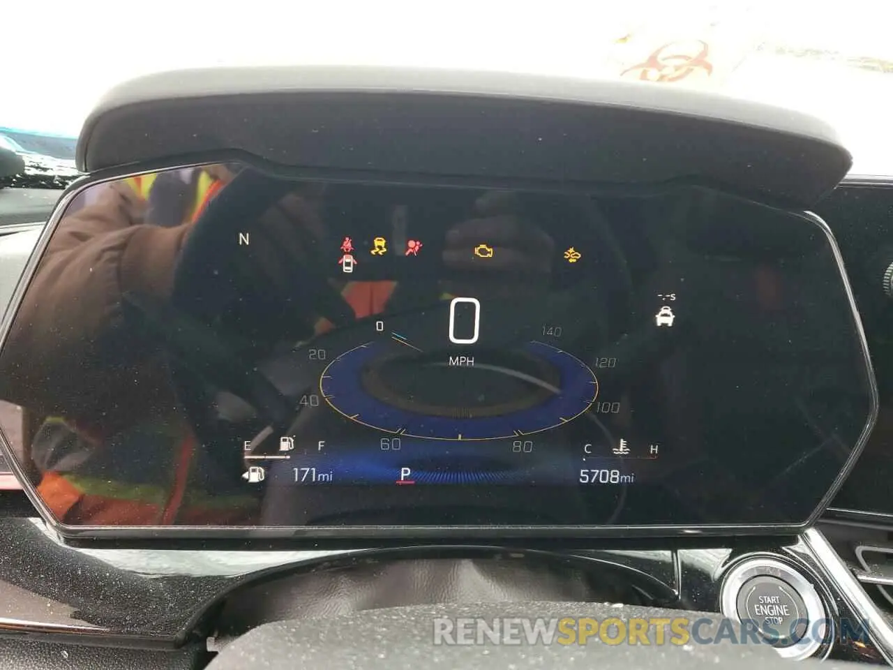 9 fotografías del automóvil dañado KL77LJEP4SC080158 CHEVROLET TRAX 2RS 2025