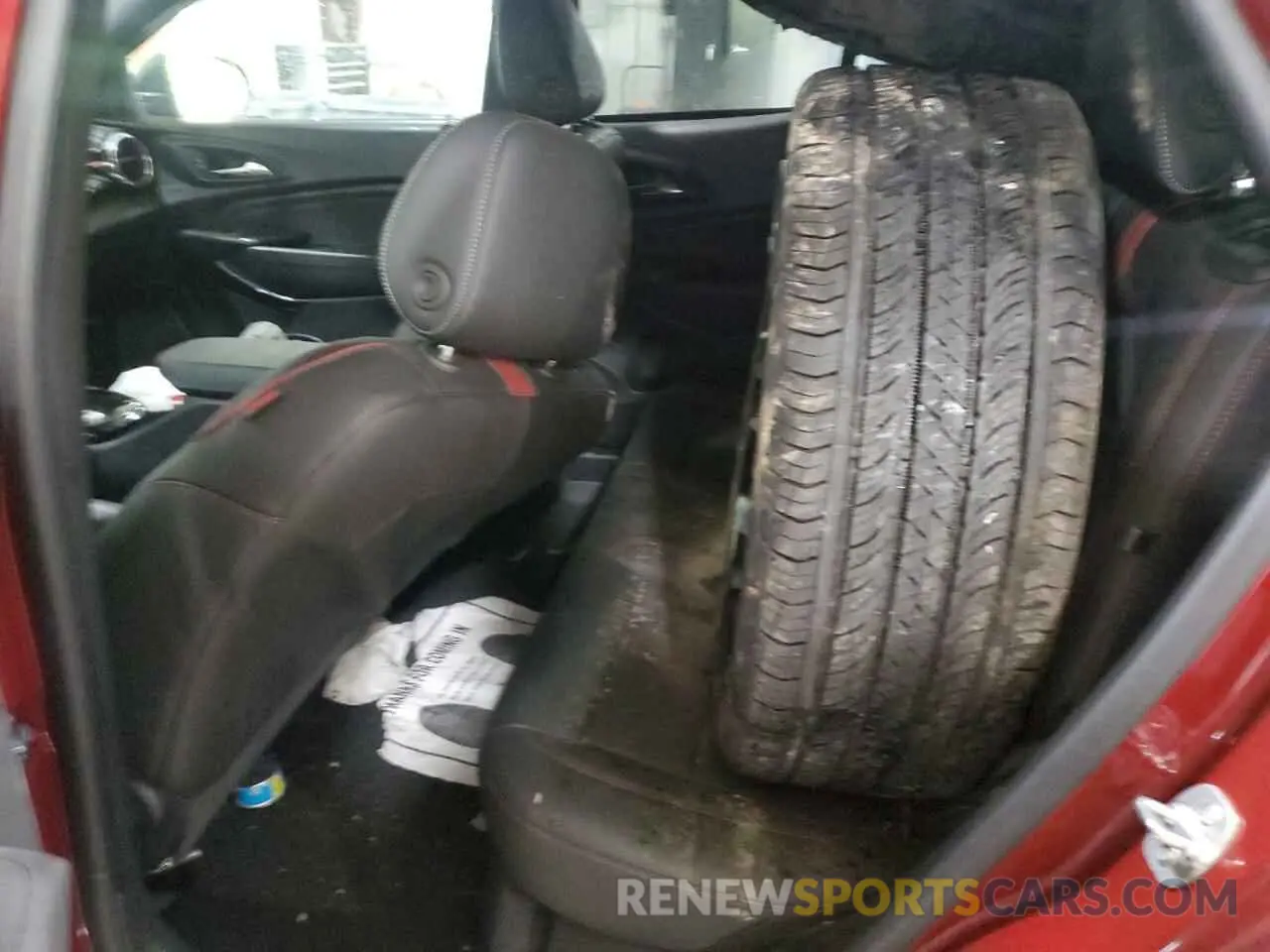 10 fotografías del automóvil dañado KL77LJEP8SC027673 CHEVROLET TRAX 2RS 2025