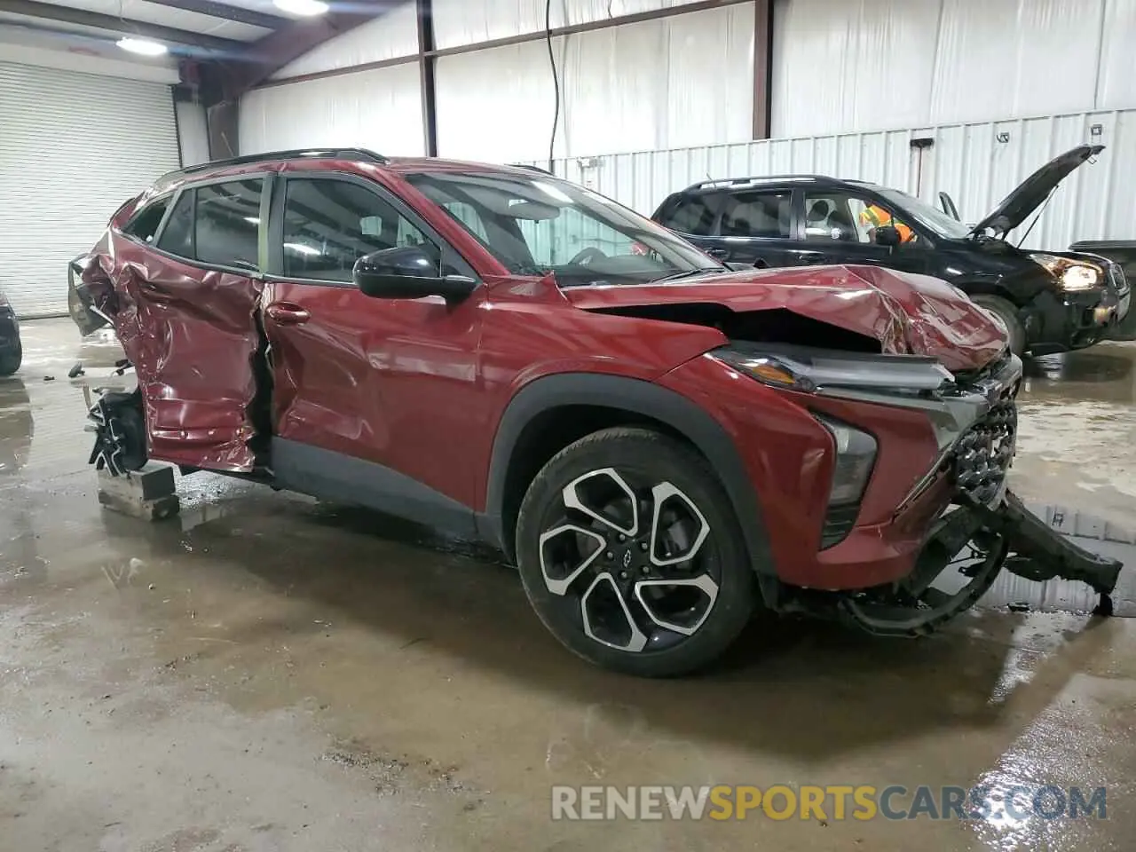 4 fotografías del automóvil dañado KL77LJEP8SC027673 CHEVROLET TRAX 2RS 2025