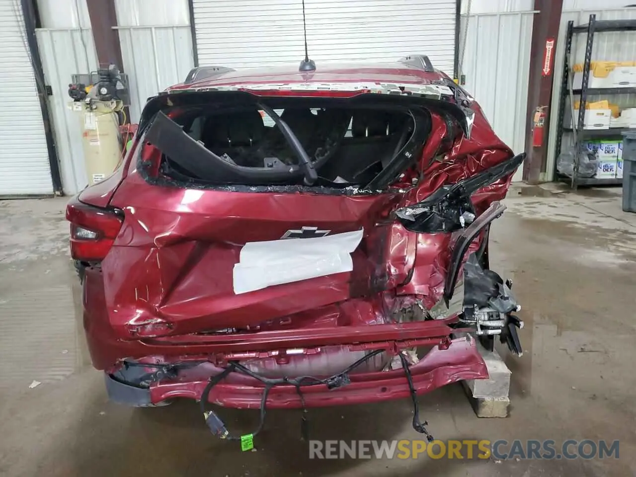 6 fotografías del automóvil dañado KL77LJEP8SC027673 CHEVROLET TRAX 2RS 2025