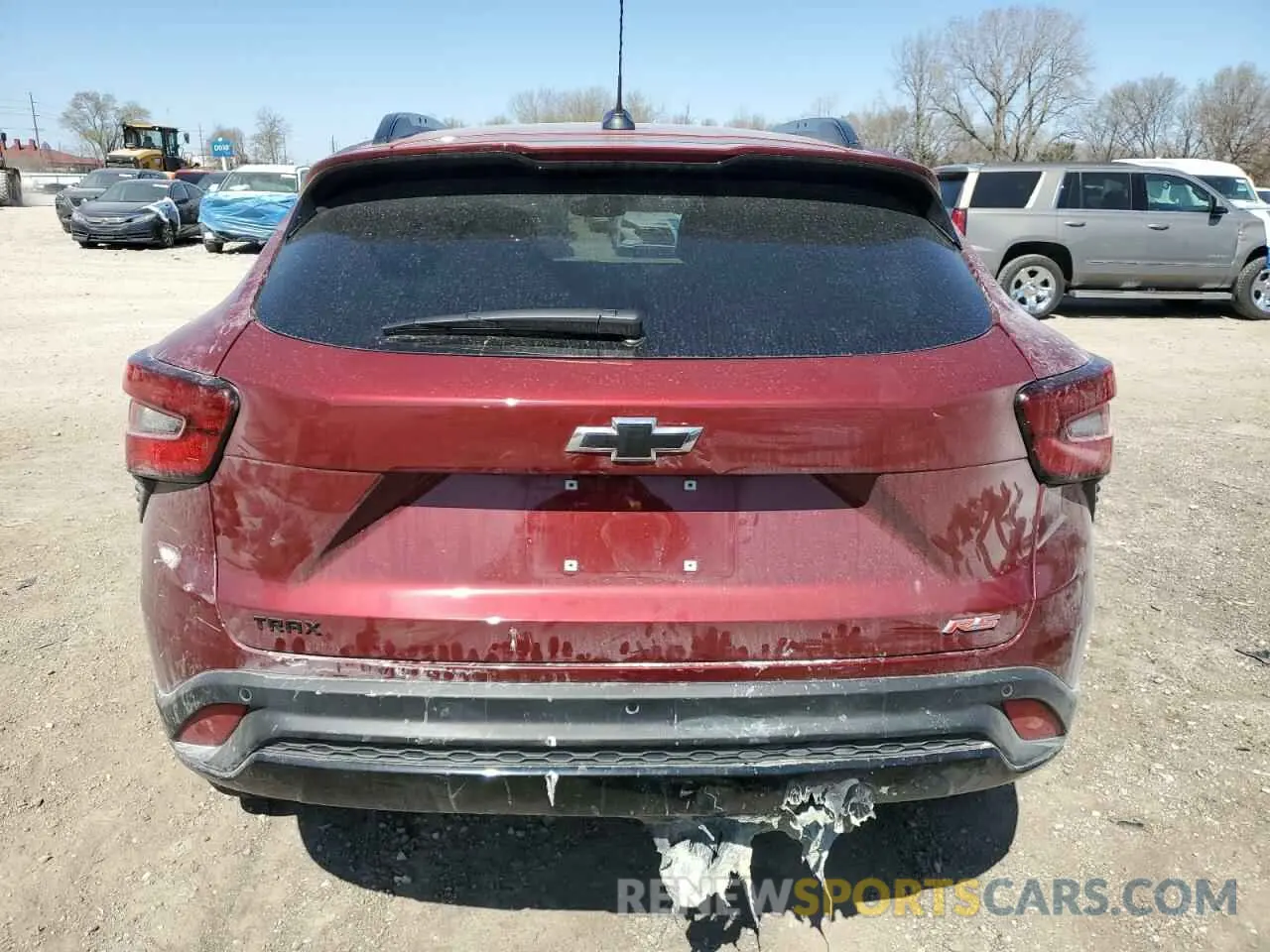 6 fotografías del automóvil dañado KL77LJEP8SC087131 CHEVROLET TRAX 2RS 2025