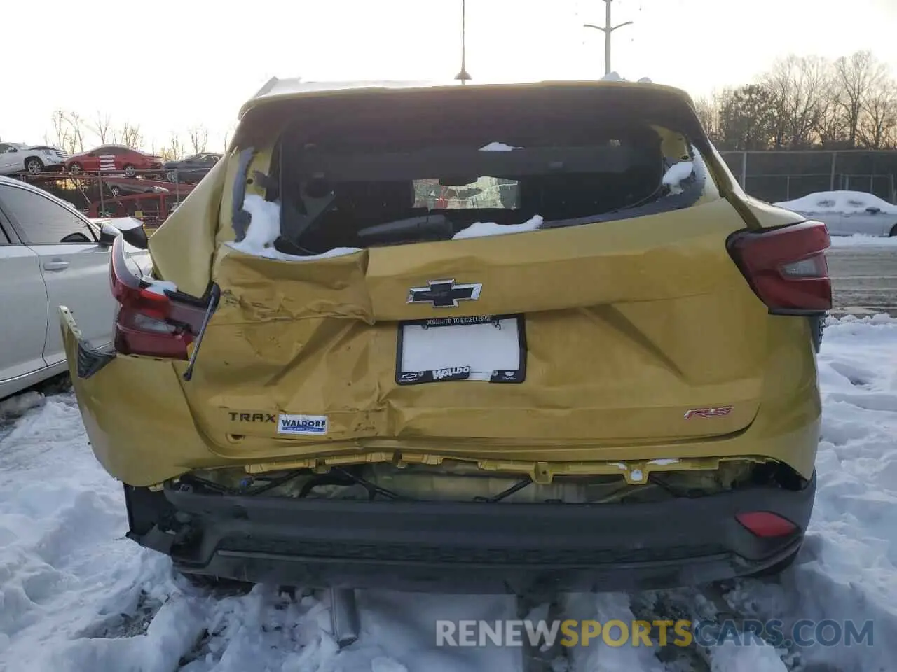 6 fotografías del automóvil dañado KL77LJEP9SC098557 CHEVROLET TRAX 2RS 2025