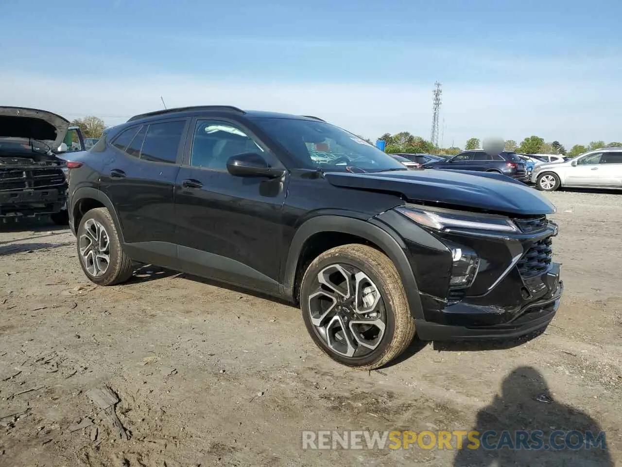4 fotografías del automóvil dañado KL77LJEP9SC105667 CHEVROLET TRAX 2RS 2025